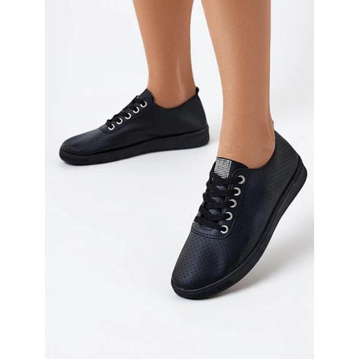 Royalfashion Sportowe sneakersy damskie ażurowe Kiarre ze sklepu royalfashion.pl w kategorii Trampki damskie - zdjęcie 180183902
