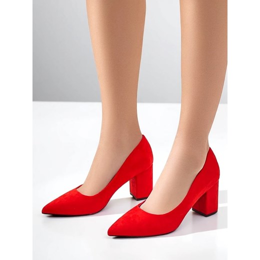 Royalfashion Damskie czółenka eko zamszowe Ugandes Royalfashion.pl 38 wyprzedaż royalfashion.pl