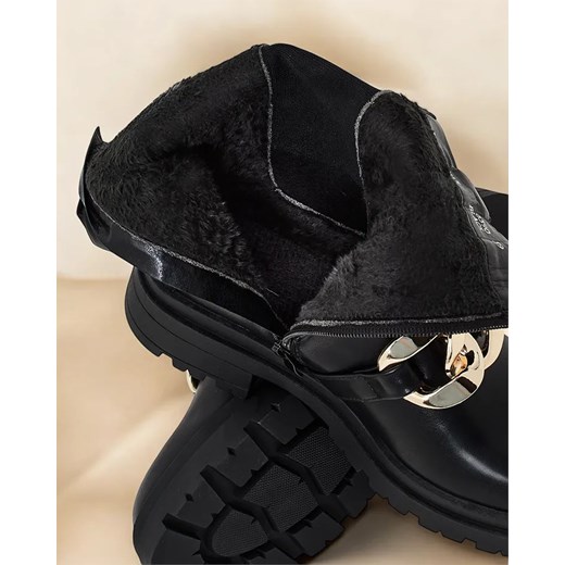 Royalfashion Damskie wysokie botki Romur ze sklepu royalfashion.pl w kategorii Botki - zdjęcie 180187894