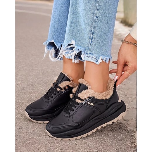 Royalfashion Sneakersy damskie z ociepleniem Zoru ze sklepu royalfashion.pl w kategorii Buty sportowe damskie - zdjęcie 180189630