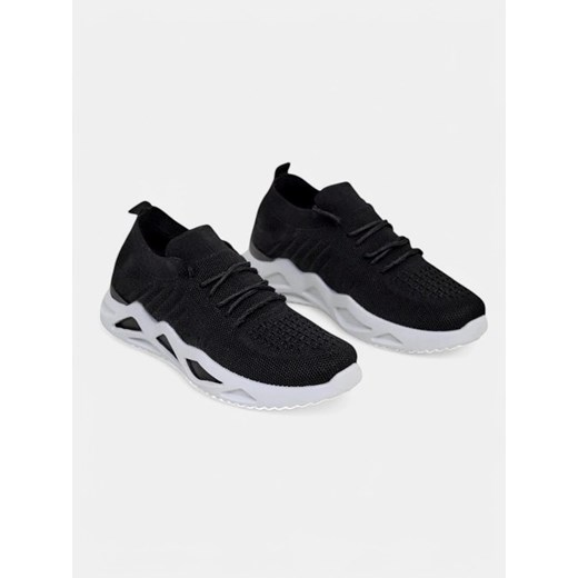 Royalfashion Materiałowe sneakersy damskie Kaenno ze sklepu royalfashion.pl w kategorii Buty sportowe damskie - zdjęcie 180190381