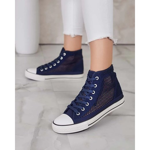 Royalfashion Damskie ażurowe trampki Nizzef ze sklepu royalfashion.pl w kategorii Trampki damskie - zdjęcie 180190663