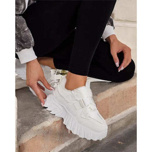 Royalfashion Ocieplane sneakersy damskie Losgos ze sklepu royalfashion.pl w kategorii Buty sportowe damskie - zdjęcie 180191063