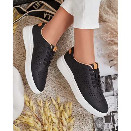 Royalfashion Damskie ażurowe buty sportowe Deromias ze sklepu royalfashion.pl w kategorii Buty sportowe damskie - zdjęcie 180191942