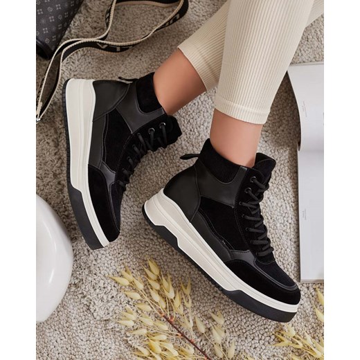 Royalfashion Sportowe wysokie sneakersy damskie Goloppy ze sklepu royalfashion.pl w kategorii Buty sportowe damskie - zdjęcie 180192903