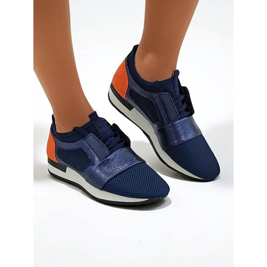 Royalfashion Sportowe sneakersy damskie tkaninowe Gentlesi ze sklepu royalfashion.pl w kategorii Buty sportowe damskie - zdjęcie 180193254