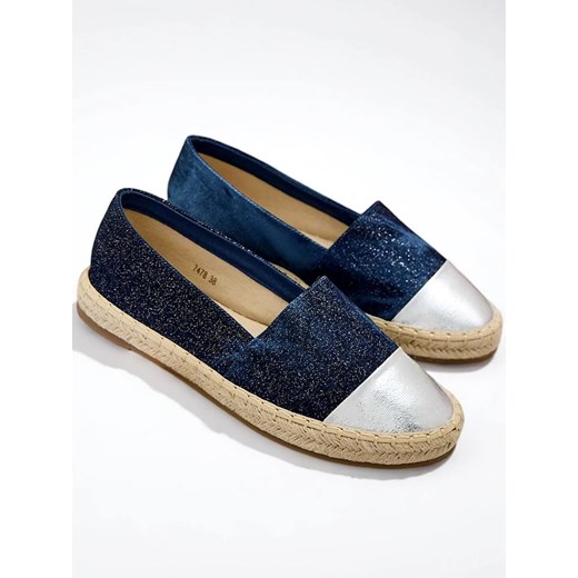Royalfashion Damskie espadryle a'la jeansowe Anerta ze sklepu royalfashion.pl w kategorii Espadryle damskie - zdjęcie 180194600