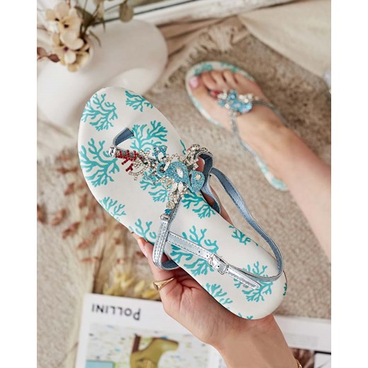 Royalfashion Damskie sandałki typu japonki Lollisa ze sklepu royalfashion.pl w kategorii Sandały damskie - zdjęcie 180194870