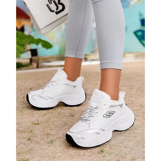 Royalfashion Sneakersy damskie z ociepleniem Cimen ze sklepu royalfashion.pl w kategorii Buty sportowe damskie - zdjęcie 180196020