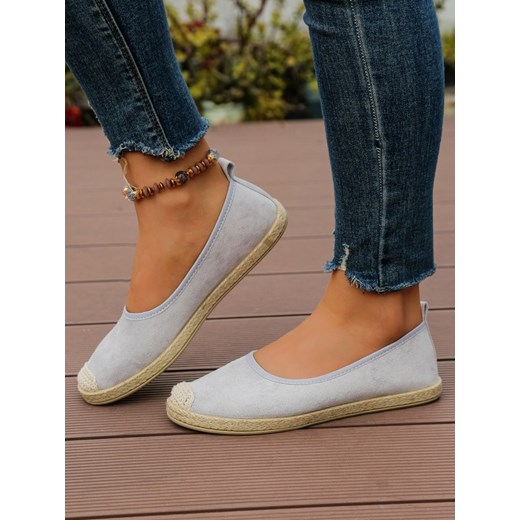 Royalfashion Damskie espadryle eko zamszowe Aroles ze sklepu royalfashion.pl w kategorii Espadryle damskie - zdjęcie 180196320