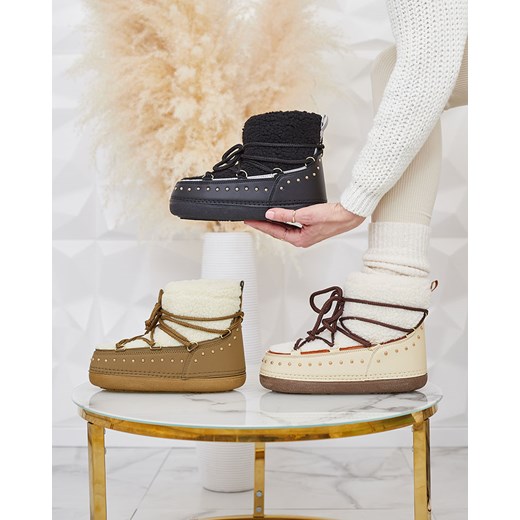 Royalfashion Buty śniegowce damskie Vimelud ze sklepu royalfashion.pl w kategorii Śniegowce damskie - zdjęcie 180196800
