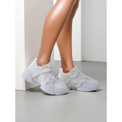 Royalfashion Sportowe sneakersy damskie na platformie Rensis ze sklepu royalfashion.pl w kategorii Buty sportowe damskie - zdjęcie 180197432