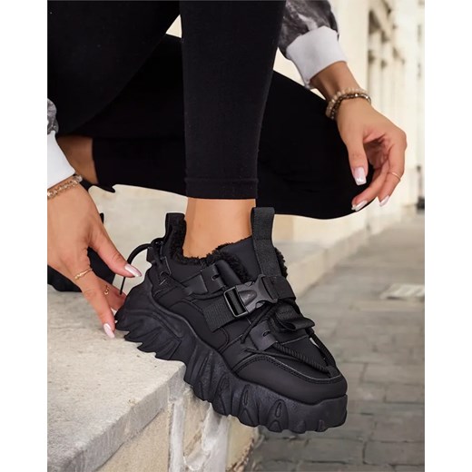 Royalfashion Ocieplane sneakersy damskie Losgos ze sklepu royalfashion.pl w kategorii Buty sportowe damskie - zdjęcie 180197841