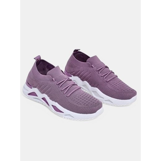 Royalfashion Materiałowe sneakersy damskie Kaenno ze sklepu royalfashion.pl w kategorii Buty sportowe damskie - zdjęcie 180202942