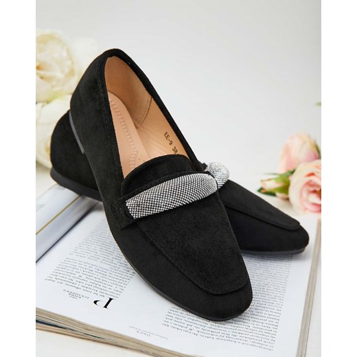 Royalfashion Mokasyny damskie eko zamszowe Rellpes ze sklepu royalfashion.pl w kategorii Mokasyny damskie - zdjęcie 180203000