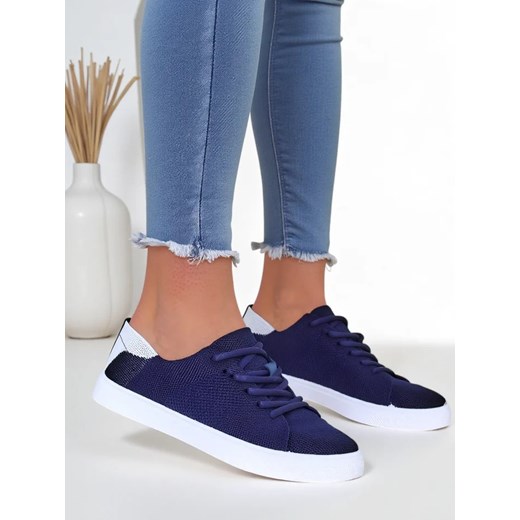 Royalfashion Damskie materiałowe buty sportowe Esellaf ze sklepu royalfashion.pl w kategorii Trampki damskie - zdjęcie 180204710