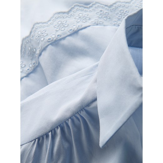 Reserved - Sukienka z ozdobnym haftem - jasnoniebieski Reserved XL Reserved