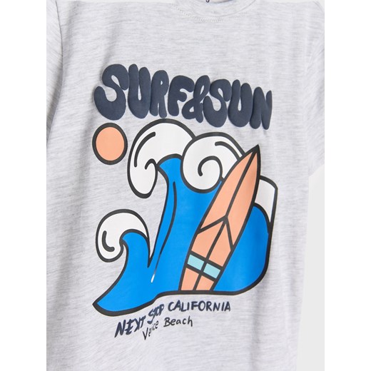 Sinsay - Koszulka - szary Sinsay 122 Sinsay