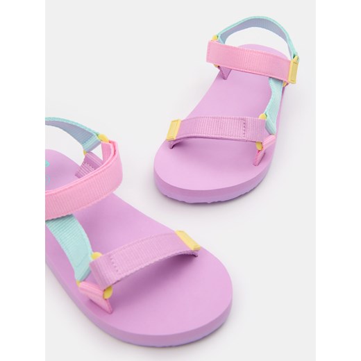 Sinsay - Kolorowe sandały na piance - wielobarwny Sinsay 34 Sinsay