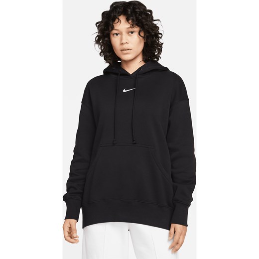 Damska bluza z kapturem o kroju oversize Nike Sportswear Phoenix Fleece - Czerń Nike L Short Nike poland