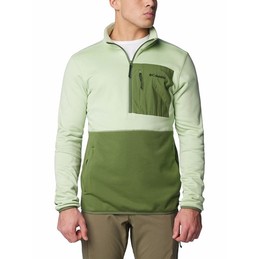 Columbia Bluza polarowa &quot;Columbia Hike™ Half Zip&quot; w kolorze zielonym ze sklepu Limango Polska w kategorii Bluzy męskie - zdjęcie 180210213