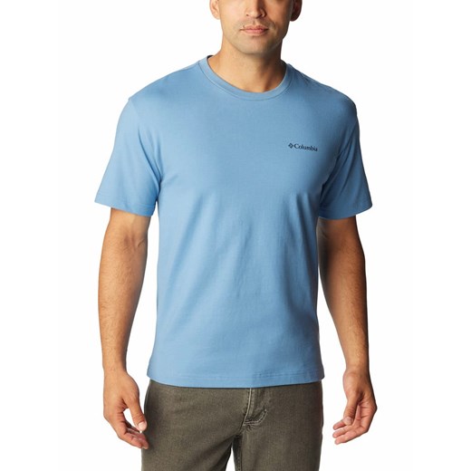Columbia Koszulka &quot;Burnt Lake™&quot; w kolorze błękitnym ze sklepu Limango Polska w kategorii T-shirty męskie - zdjęcie 180210240