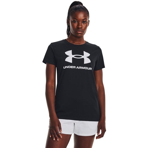 Under Armour Koszulka &quot;Rival&quot; w kolorze czarnym ze sklepu Limango Polska w kategorii Bluzki damskie - zdjęcie 180210570
