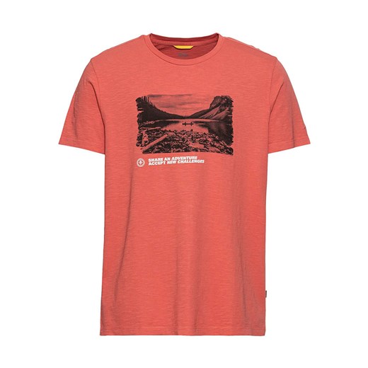 Camel Active Koszulka w kolorze różowym ze sklepu Limango Polska w kategorii T-shirty męskie - zdjęcie 180210673