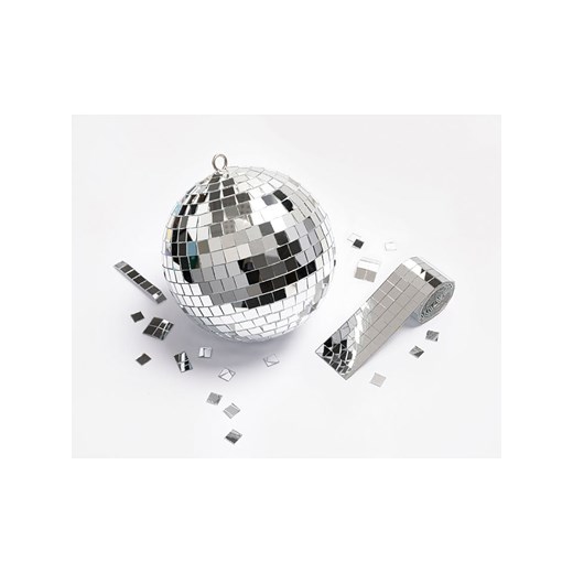 folia PAPER Taśma w kolorze srebrnym z mozaiką lustrzaną ze sklepu Limango Polska w kategorii Zabawki - zdjęcie 180210774