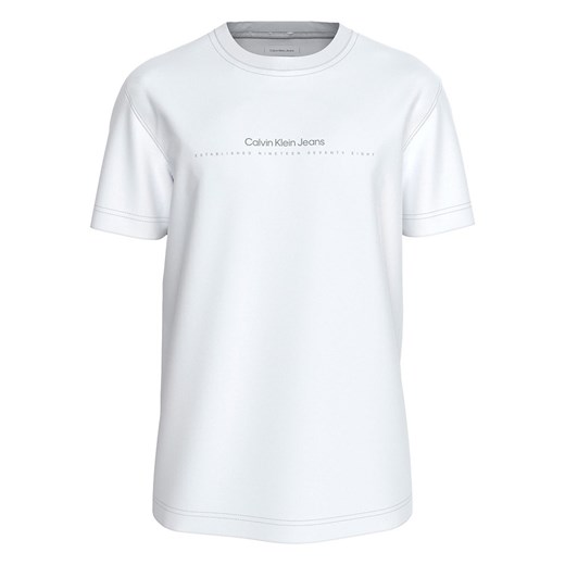 CALVIN KLEIN JEANS Koszulka w kolorze białym ze sklepu Limango Polska w kategorii T-shirty męskie - zdjęcie 180210834