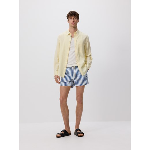 Reserved - Bawełniany tank top - złamana biel Reserved M Reserved