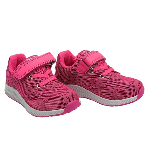 Buty dziecięce sportowe, adidasy fuksjowe American Club ES 30/22 ze sklepu ulubioneobuwie w kategorii Buty sportowe dziecięce - zdjęcie 180215462