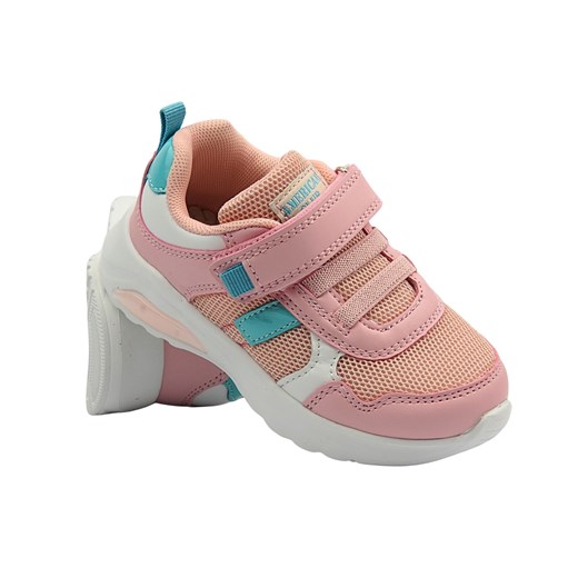 Buty dziecięce sportowe - American Club HA 51/22, różowe ze sklepu ulubioneobuwie w kategorii Buty sportowe dziecięce - zdjęcie 180215560