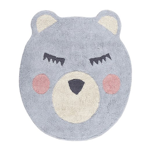 The Wild Hug Dywan bawełniany &quot;Blue Bear&quot; w kolorze błękitno-kremowym - 180 x 120 cm ze sklepu Limango Polska w kategorii Tekstylia dziecięce - zdjęcie 180221131