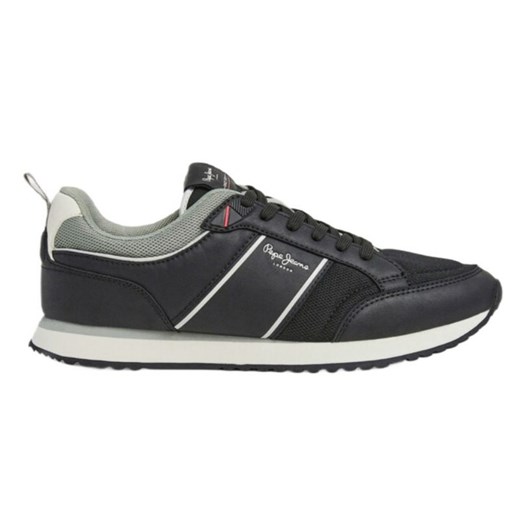 Buty Pepe Jeans Dublin Brand M PMS40009 czarne Pepe Jeans 45 ButyModne.pl