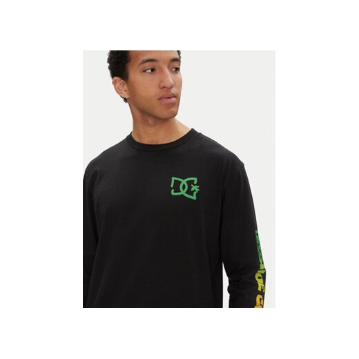 DC Longsleeve ADYZT05474 Czarny Standard Fit S MODIVO