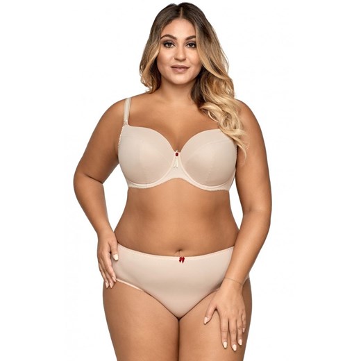 Ava biustonosz usztywniany full cup beżowy 1263, Kolor beżowy, Rozmiar 100B, Ava ze sklepu Intymna w kategorii Biustonosze - zdjęcie 180223754