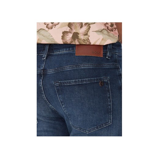 BOSS Jeansy Re.Maine Bo 50537821 Granatowy Regular Fit 31_30 MODIVO