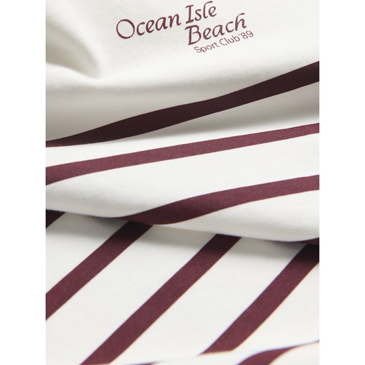 Reserved t-shirt męski z krótkim rękawem biały 