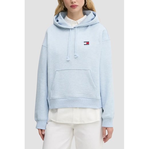 TOMMY JEANS Błękitna damska bluza, Rozmiar XS ze sklepu outfit.pl w kategorii Bluzy damskie - zdjęcie 180231133