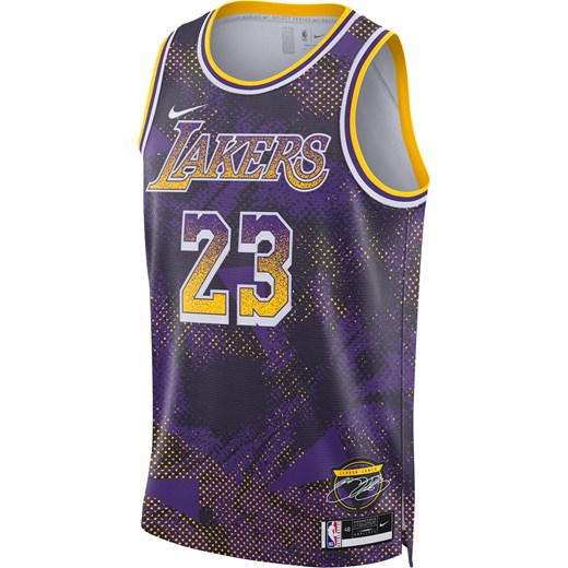 Koszulka męska Nike Dri-FIT NBA Swingman LeBron James Los Angeles Lakers Select Series 2025/26 - Fiolet ze sklepu Nike poland w kategorii T-shirty męskie - zdjęcie 180232780