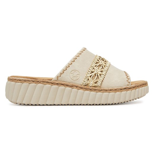 Klapki Rieker 69278-60 ze sklepu ccc.eu w kategorii Espadryle damskie - zdjęcie 180234050