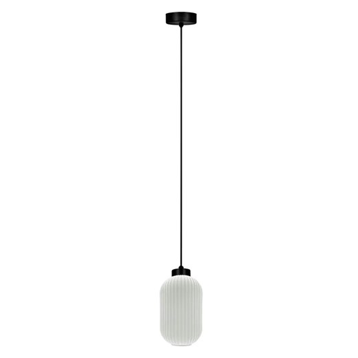 Wisząca lampa z białym kloszem M3-R60 ze sklepu Edinos.pl w kategorii Lampy wiszące - zdjęcie 180238370