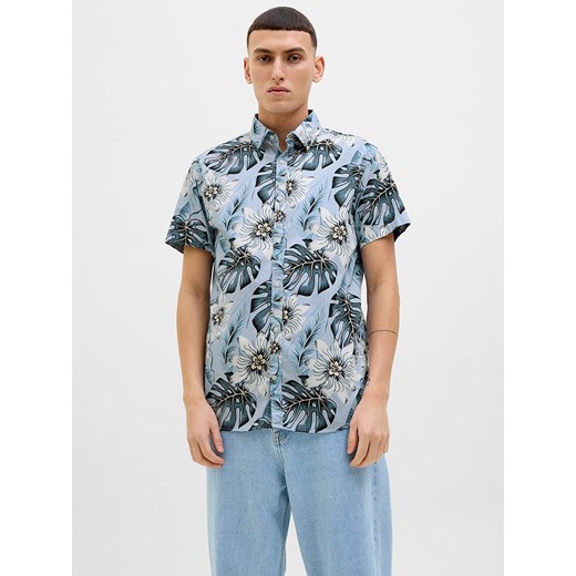 Jack &amp; Jones Koszula - Regular fit - w kolorze błękitnym ze sklepu Limango Polska w kategorii Koszule męskie - zdjęcie 180239254