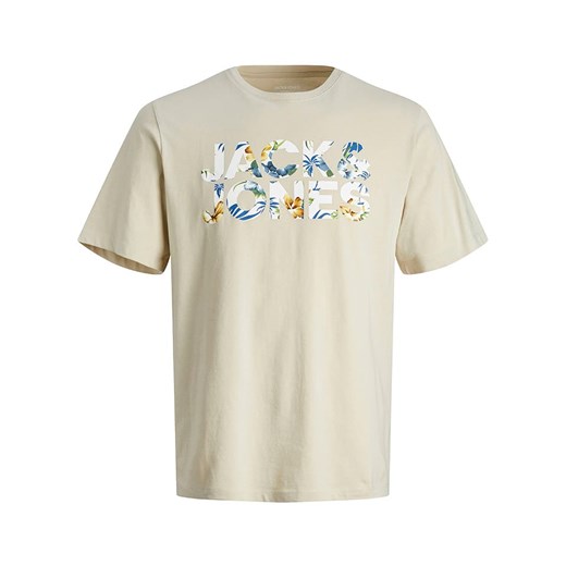 T-shirt męski Jack & Jones z bawełny 