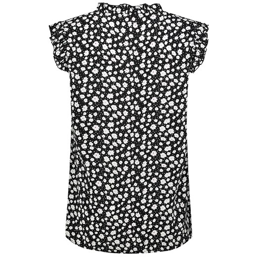 SUBLEVEL bluzka damska z krótkim rękawem w kwiaty 