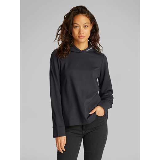CALVIN KLEIN JEANS Bluza w kolorze czarnym ze sklepu Limango Polska w kategorii Bluzy damskie - zdjęcie 180240153