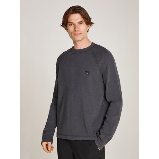 CALVIN KLEIN JEANS Koszulka w kolorze antracytowym ze sklepu Limango Polska w kategorii T-shirty męskie - zdjęcie 180240211