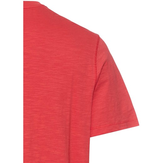 T-shirt męski Camel Active czerwony z krótkim rękawem 