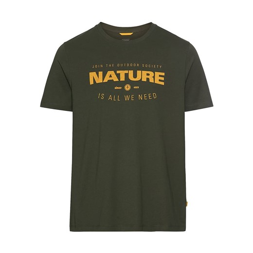 Camel Active Koszulka w kolorze khaki ze sklepu Limango Polska w kategorii T-shirty męskie - zdjęcie 180241394